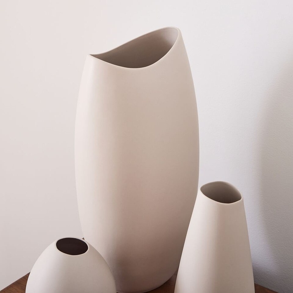 Organic Ceramic Vases West Elm UK